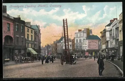 AK Coventry, Broadgate, looking north