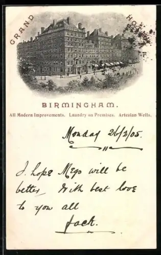 AK Birmingham, Grand Hotel