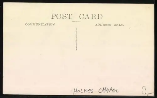 AK Holmes Chapel, A Road