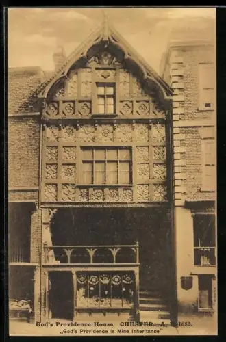 AK Chester, God`s Providence House