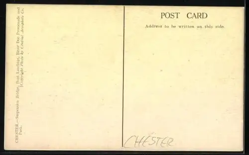 AK Chester, Bird`s Eye View