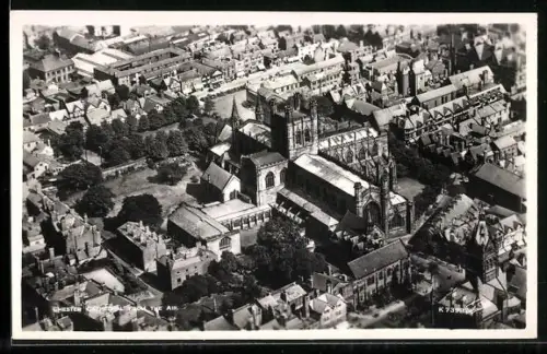AK Chester, Cathedral from the Air