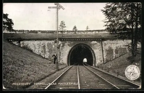 AK Prestbury near Macclesfield, Prestbury Tunnel
