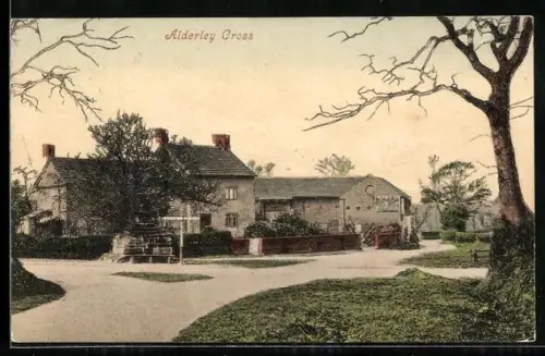 AK Alderley, View of Alderley Cross