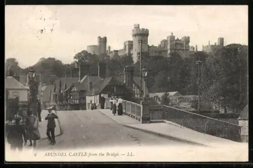 AK Arundel Castle, View from the Bridge