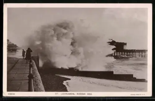 AK St. Leonards, Rough Sea