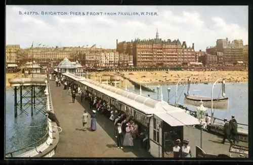 AK Brighton, Pier & Front from Pavilion