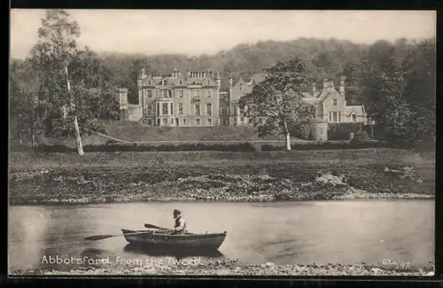 AK Abbotsford, Panorama from the Tweed