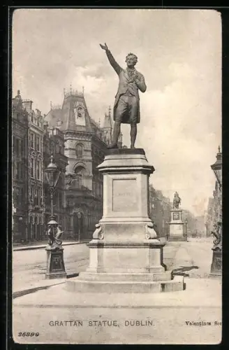 AK Dublin, Grattan Statue
