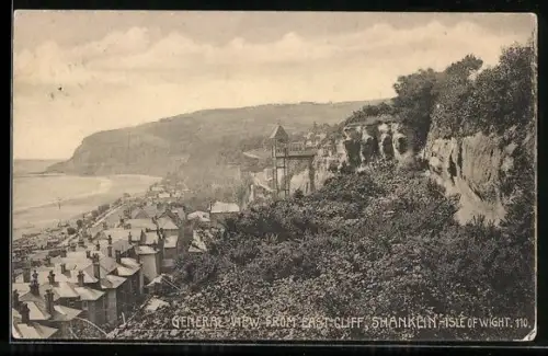 AK Shanklin, General View from East Cliff