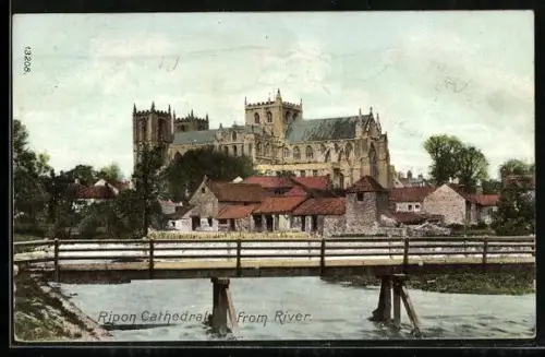 AK Ripon, Cathedral from River