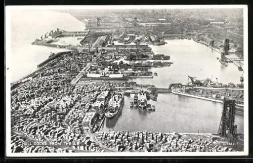 AK Hull, Docks from the Air