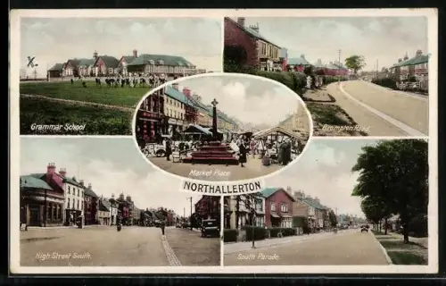 AK Northallerton, Market Place, Brompton Road, Grammar School