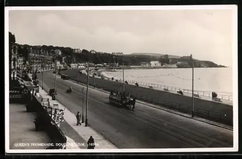 AK Douglas /I. O. M., Queen`s Promenade