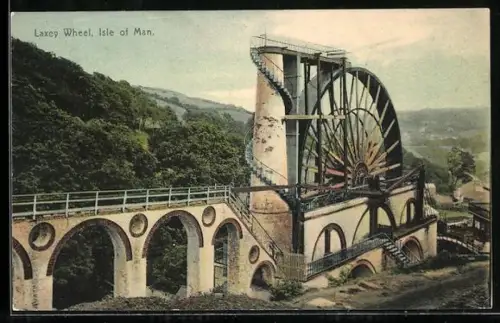 AK Laxey /Isle of Man, Laxey Wheel