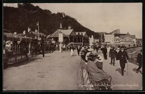 AK Douglas, Tramway Station and Derby Castle