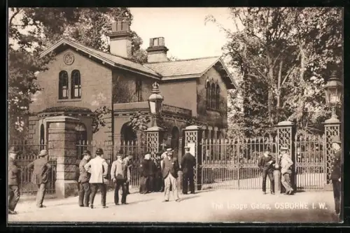 AK Osborne /I. W., The Lodge Gates