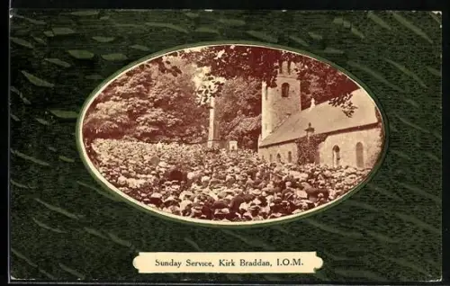 AK Kirk Braddan /I. O. M., Sunday Service