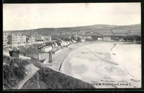 AK Port Erin /I. O. M., View from the East