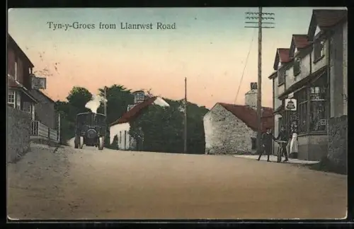AK Tyn-y-Groes, View from Llanrwst Road