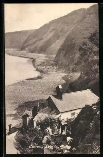AK Clovelly, Looking Down