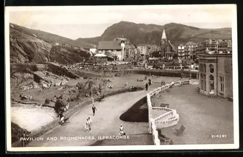 AK Ilfracombe, Pavilion and Promenades