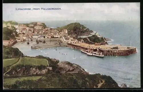 AK Ilfracombe, View from Hillsborough