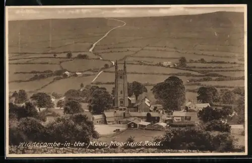 AK Widdecombe-in-the-Moor, Moorland Road