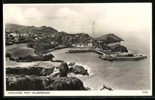 AK Ilfracombe, Panoramic View from Hillsboro