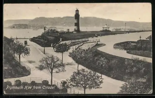 AK Plymouth, View of Plymouth How from Citadel