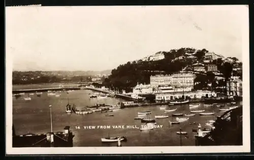 AK Torquay, View from Vane Hill