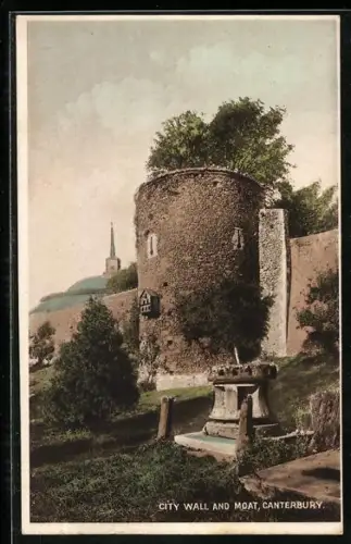 AK Canterbury, City Wall and Moat