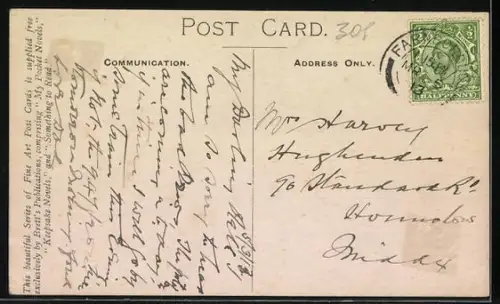 AK Dover, Castle from Castle Hill