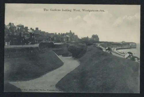 AK Westgate-on-Sea, The Gardens looking West