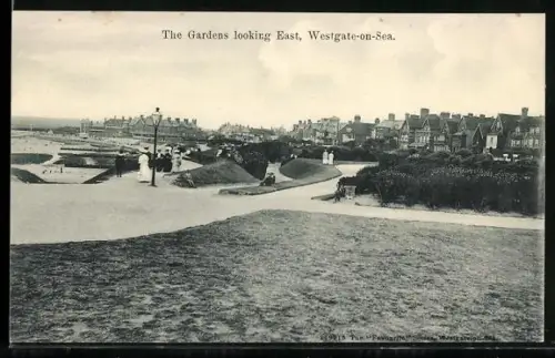 AK Westgate-on-Sea, The Gardens looking East