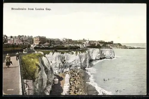 AK Broadstairs, Panorama from Louisa Gap