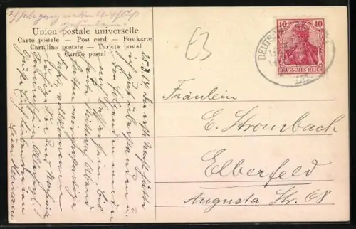 AK Dover, Castle, Panorama