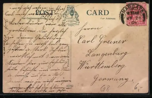 AK Margate, Newgate Gap, New Bridge