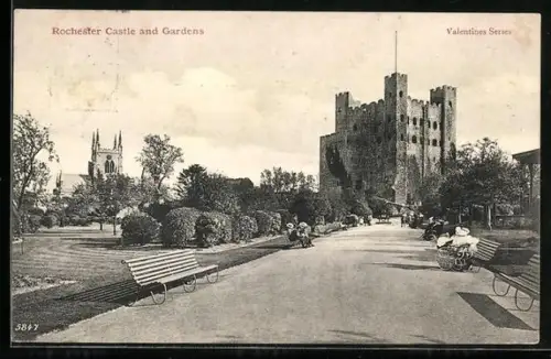 AK Rochester, Castle and Gardens