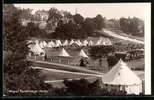 AK Tunbridge Wells, Tents and Horses