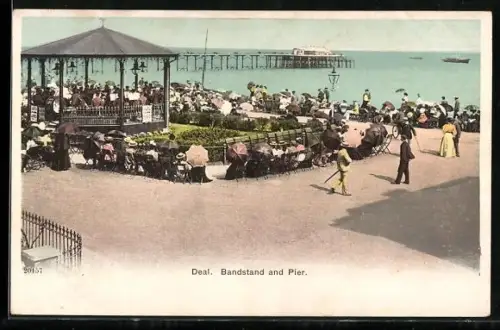 AK Walmer, Deal, Bandstand and Pier