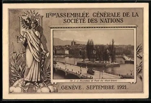 AK Genève, 11me assemblée générale de la société des nations
