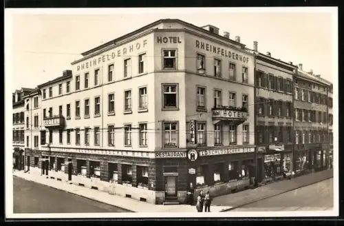 AK Basel, Hotel-Restaurant Rheinfelderhof