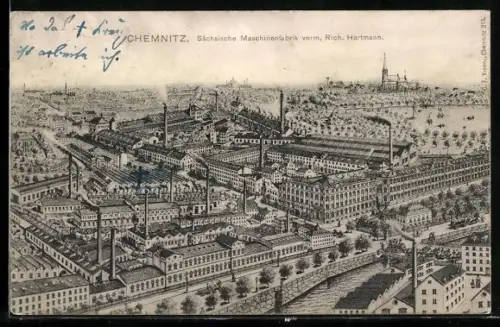 AK Chemnitz, Sächsische Maschinenfabrik vorm. Richard Hartmann