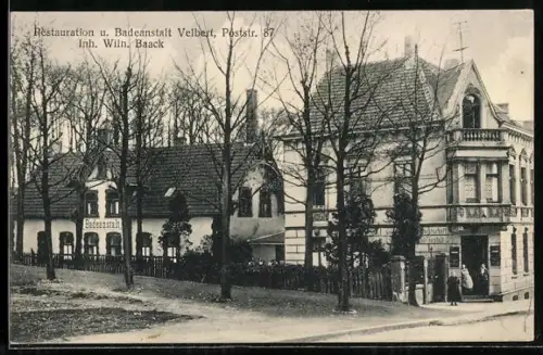 AK Velbert, Restaurant und Badeanstalt Velbert, Inh. Wilh. Baack