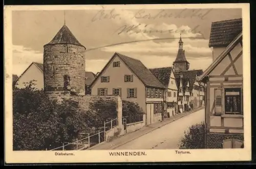 AK Winnenden, Diebsturm und Torturm