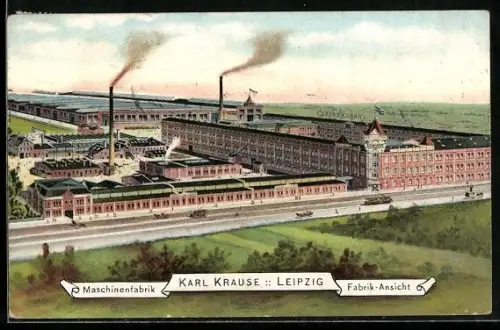 AK Leipzig, Maschinenfabrik Karl Krause