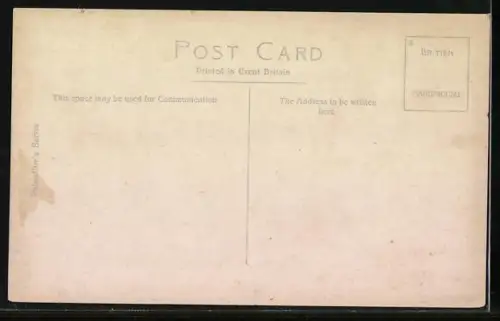 AK Darlington, Tubwell Row, Strassenbahn