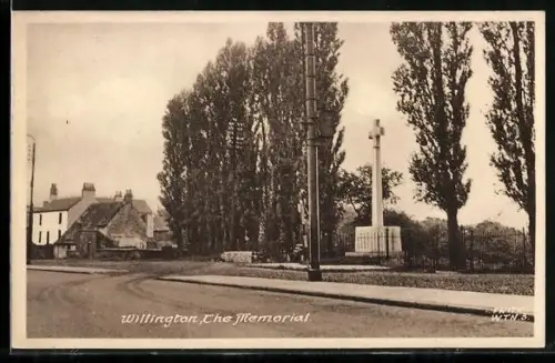 AK Willington, The Memorial