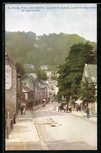 AK Matlock Bath, South Parade, Showing Heights of Abraham